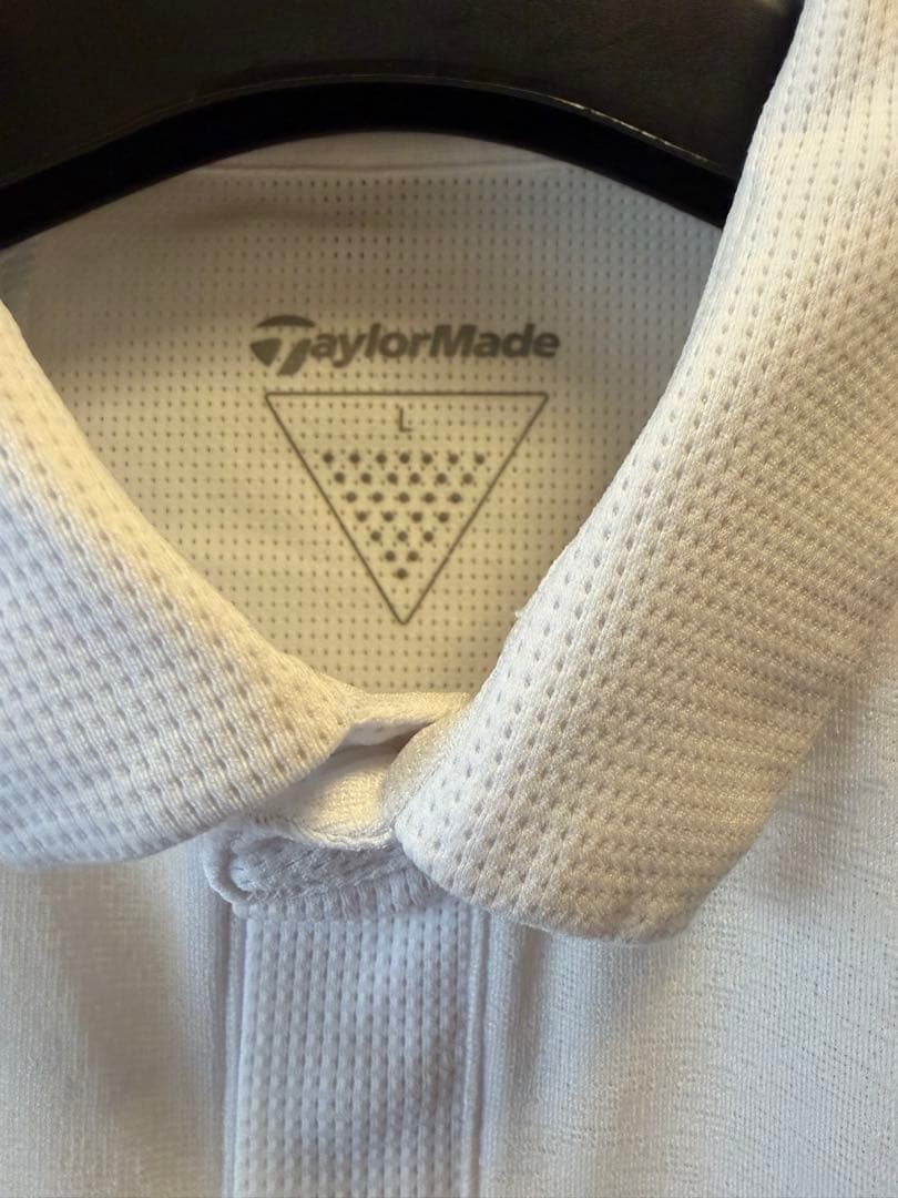 TaylorMade メンズ L ポロシャツ ホワイト