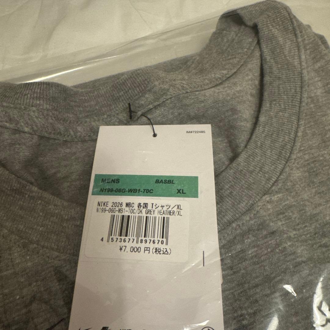 WBC tシャツ グレーXL