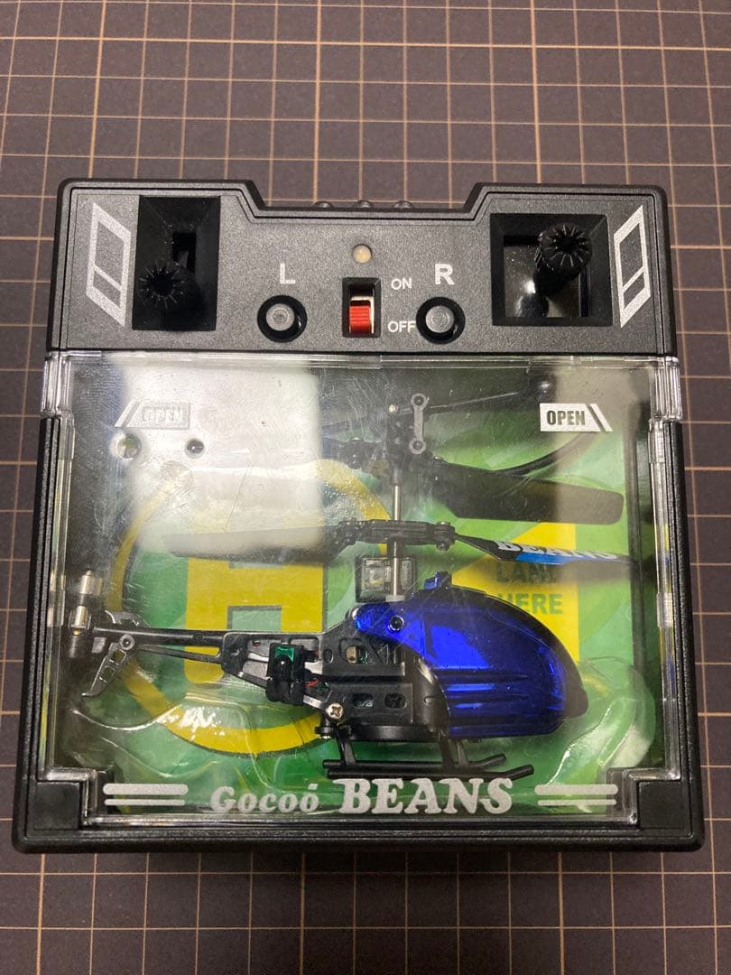 【美品】極空ビーンズ8cmラジコンヘリコプター【動作確認済】