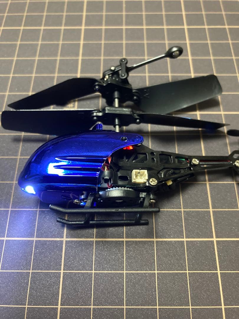 【美品】極空ビーンズ8cmラジコンヘリコプター【動作確認済】