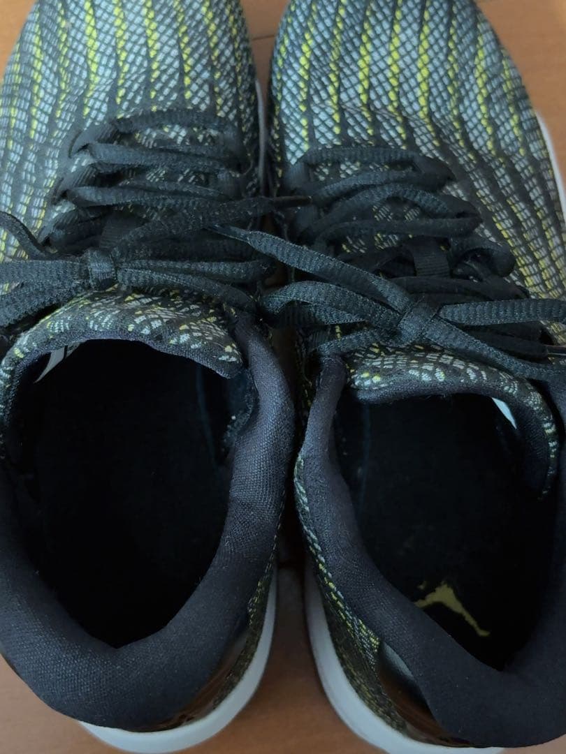 Jordan バスケットシューズ 23黒/黄