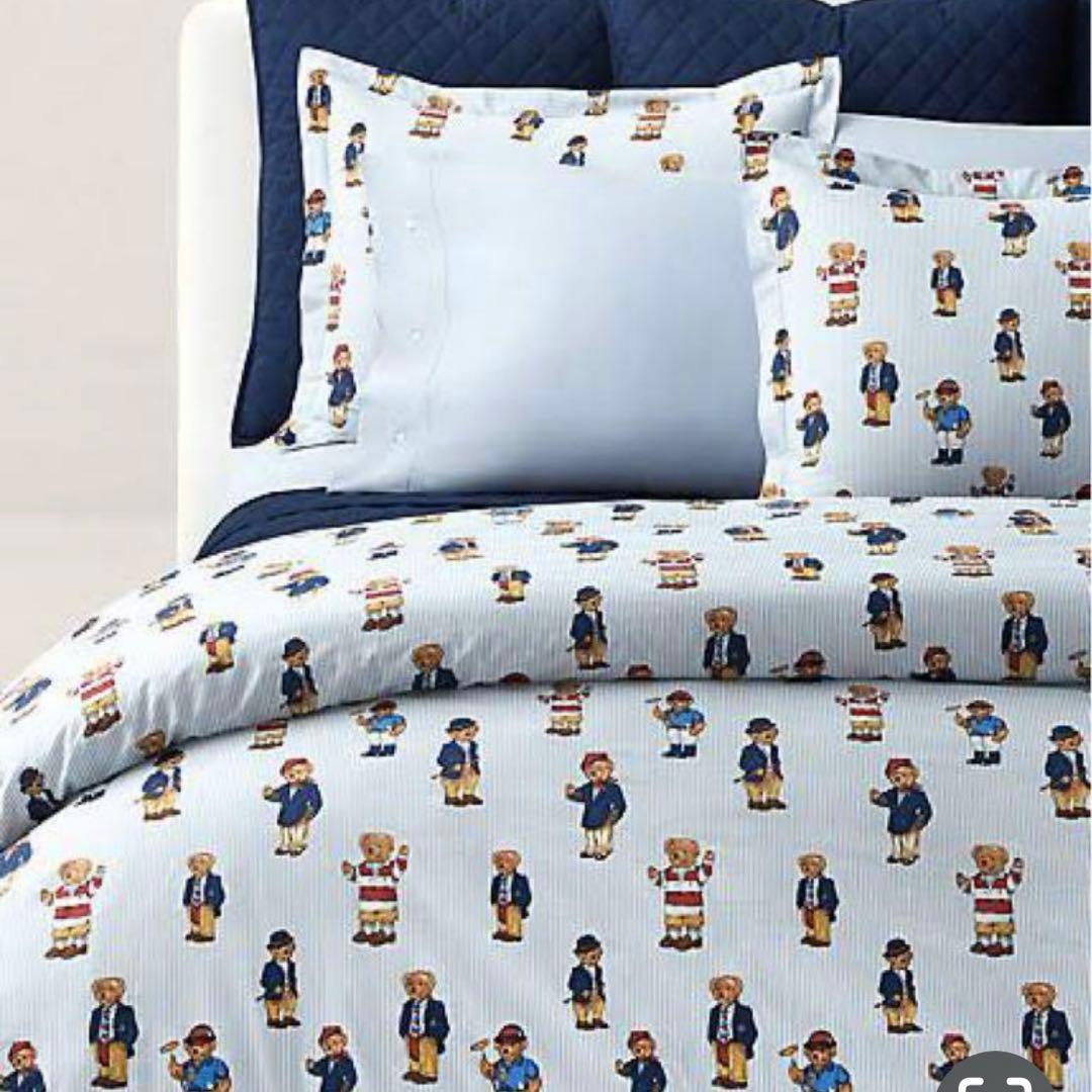 貴重！廃盤！新品未使用✳︎Polo Bear シングルサイズ掛け布団カバー