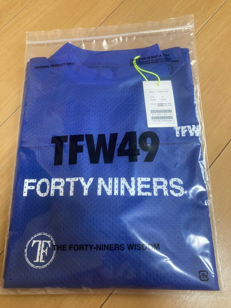 TFW49 メッシュTシャツ M 新品未使用 タグ付き スポーツ ゴルフ