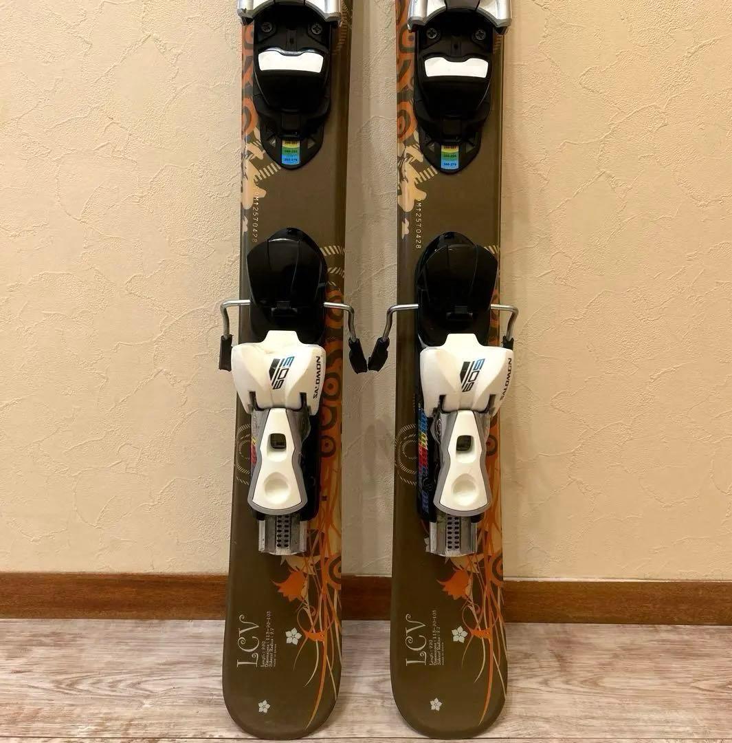 ◾️ショートスキーセット　板99㎝ ブーツ25.5㎝ 女性用　レディース用
