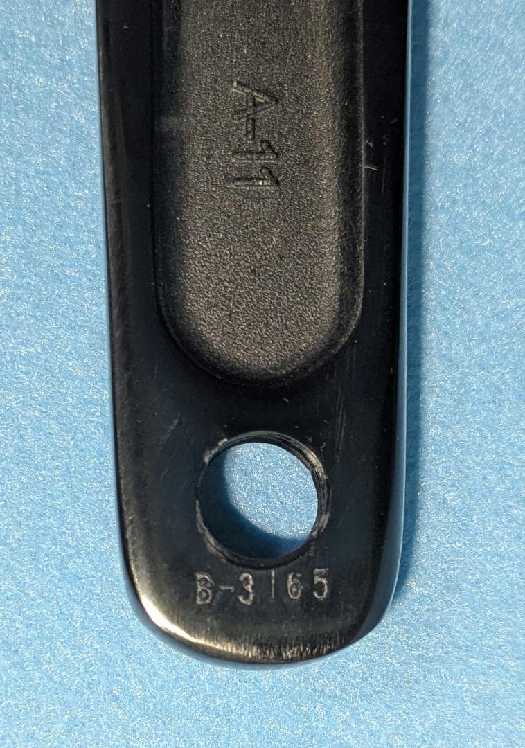 SKEACE スクエアテーパー ピスト用クランクセット 165mm 48T 黒