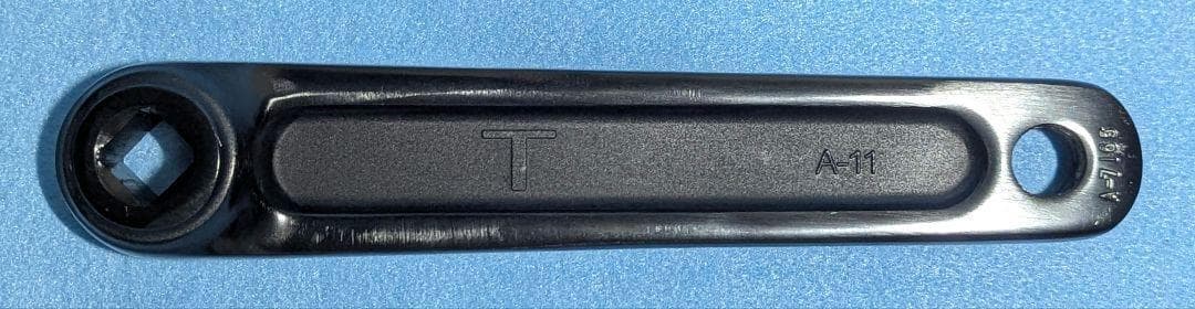 SKEACE スクエアテーパー ピスト用クランクセット 165mm 48T 黒