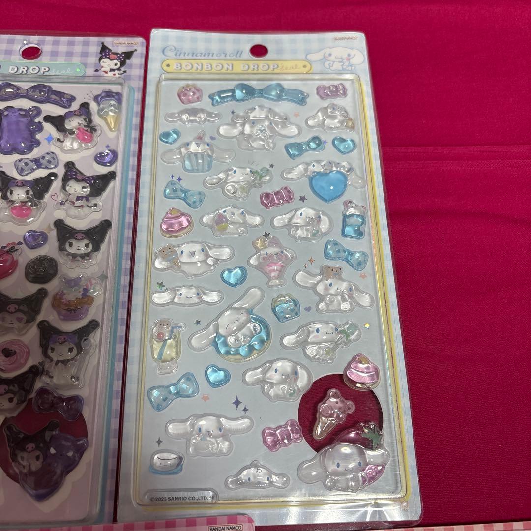 サンリオ♡ボンボンドロップシール　7枚セット