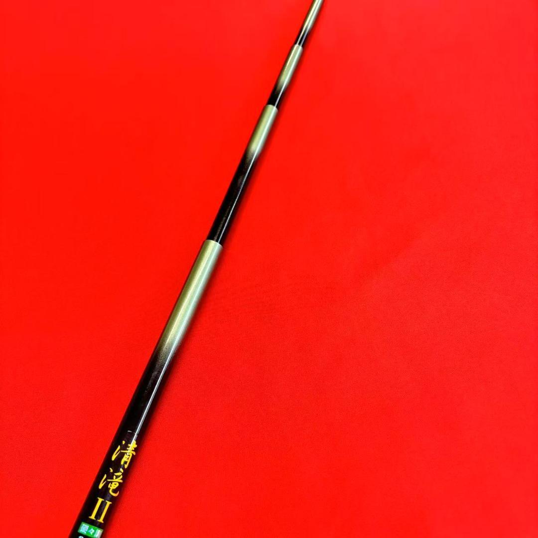 渓流竿　清滝Ⅱ 300 回転トップ　カーボン超小継　のべ竿　テンカラロッド