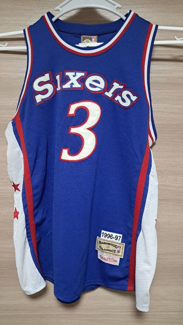NBA 76ers 96-97シーズン ユニフォーム #3 アレン・アイバーソン