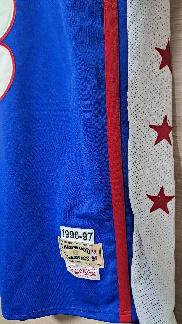NBA 76ers 96-97シーズン ユニフォーム #3 アレン・アイバーソン