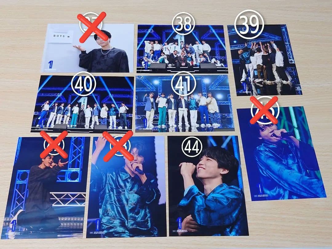 ！値下げ中！THE FIRSTオーディションフォト全35枚 バラ可 1枚400円