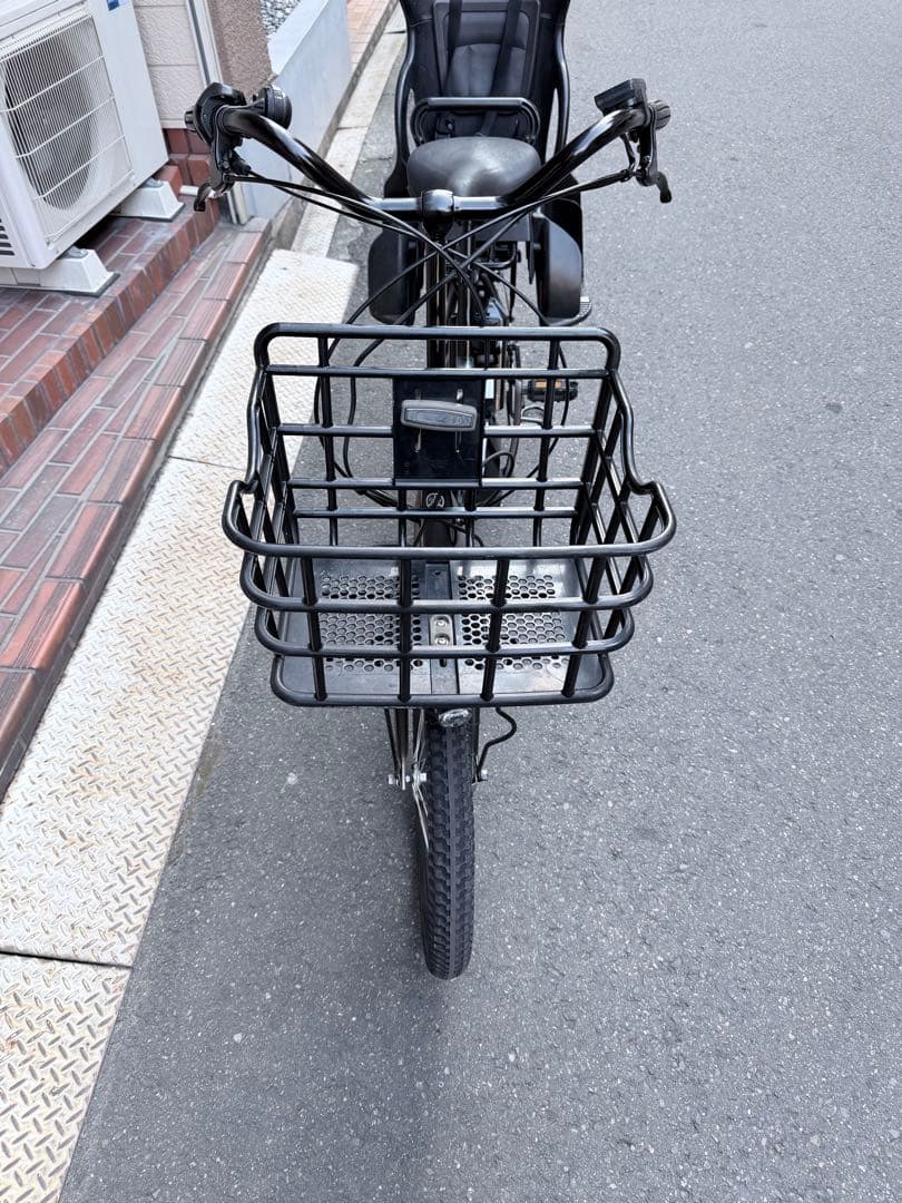 大阪府　子供乗せ　ヤマハ　電動アシスト自転車　チャイルドシート付き