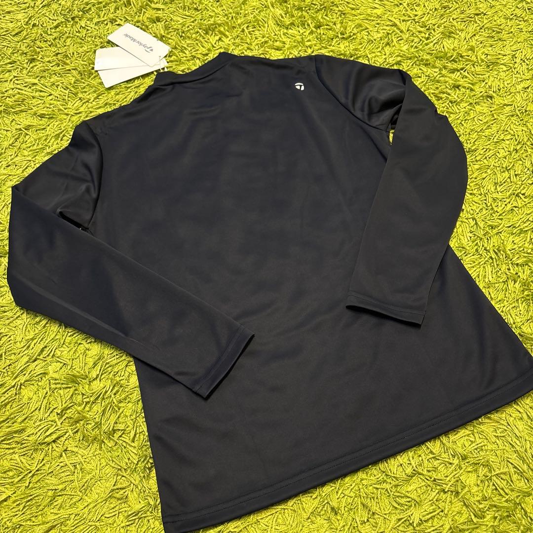 ラスト1点【TaylorMade】L 新品✨春ゴルフ　ロゴモックネックトップス