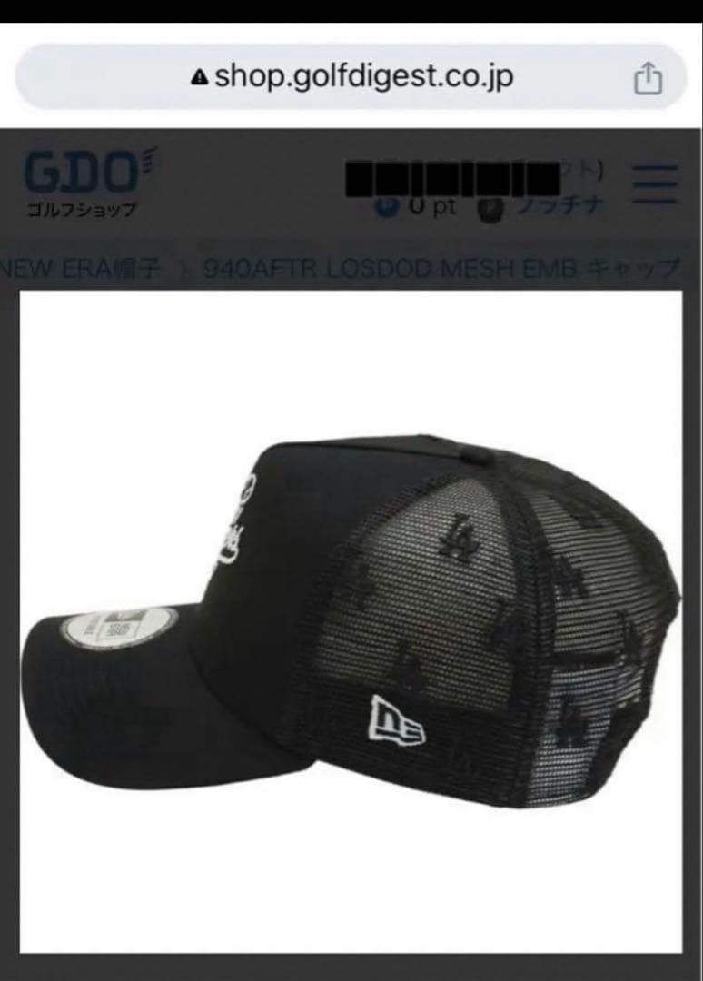 Dodgers キャップ