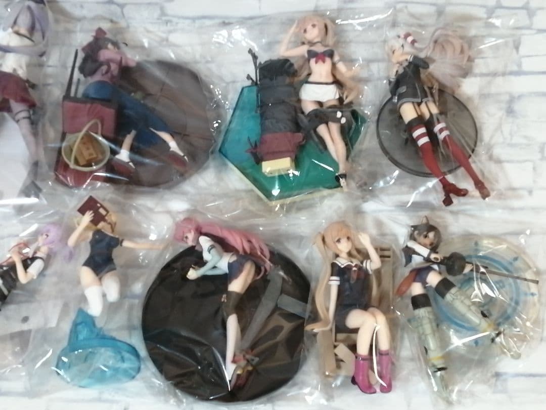 萌え系 艦隊これくしょん 美少女フィギュア まとめ売り オマケ付き!!