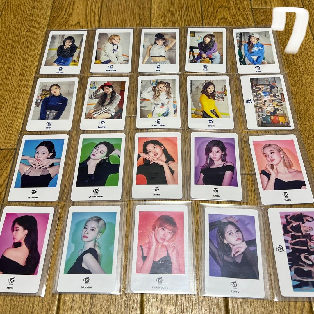 【TWICE】フォトカードセット　ばら売り可