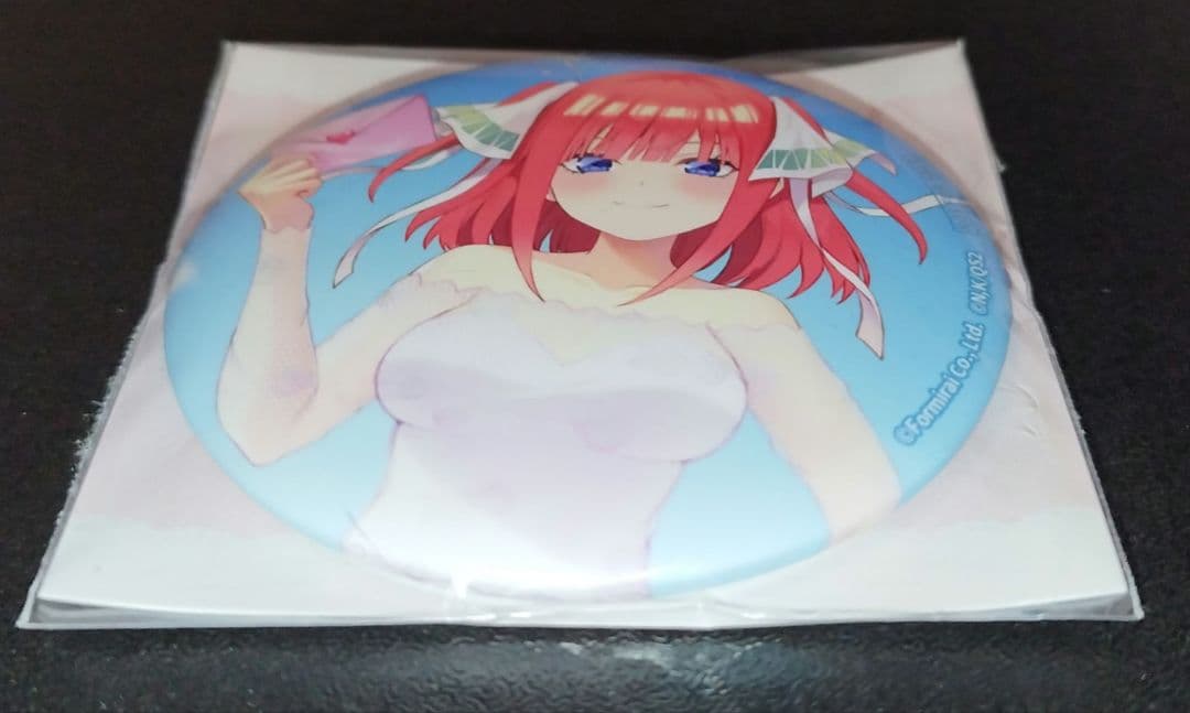麻雀一番街×五等分の花嫁 コラボ 非売品 当選品缶バッジ 中野二乃