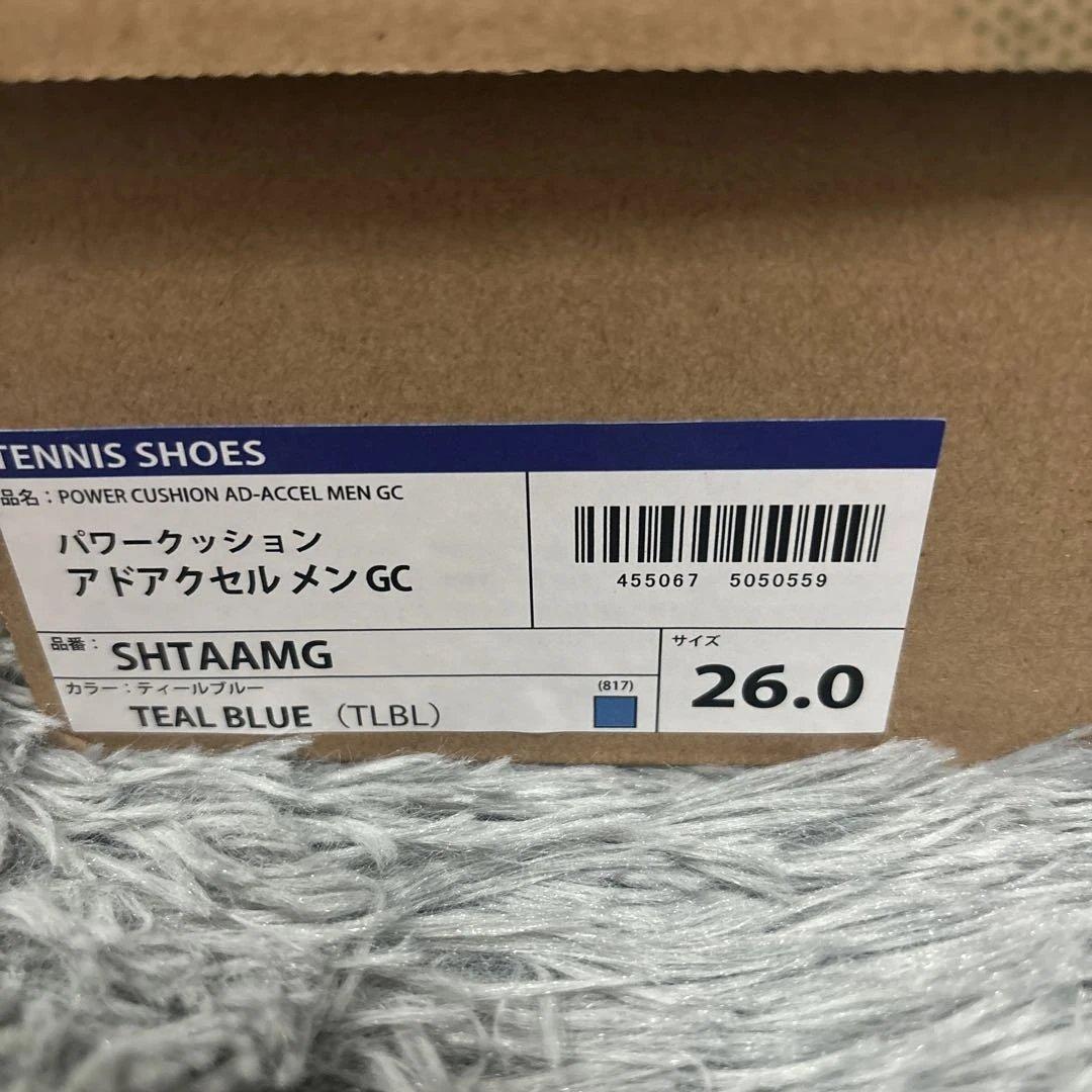 ①YONEX テニスシューズ パワークッション 26.0cm