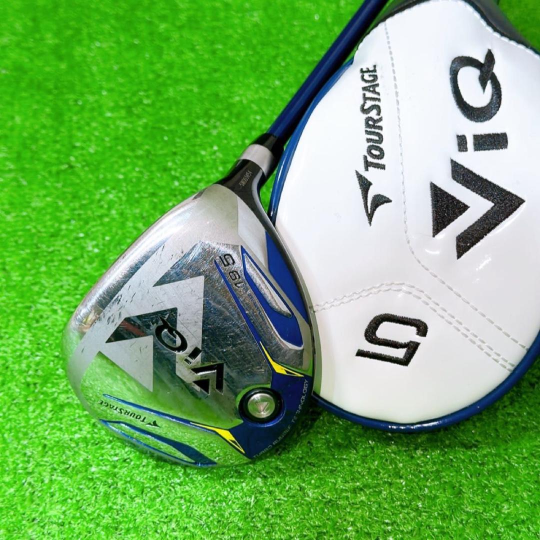 ツアーステージ VIQ ウッド　ゴルフ　現行モデル　5W 19° メンズ　右