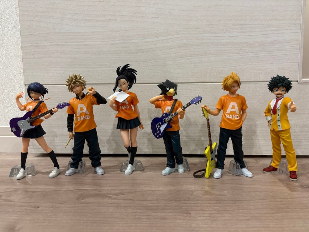 一番くじ　ヒロアカ　僕のヒーローアカデミア　垂れ流せ！文化祭！　フィギュアセット