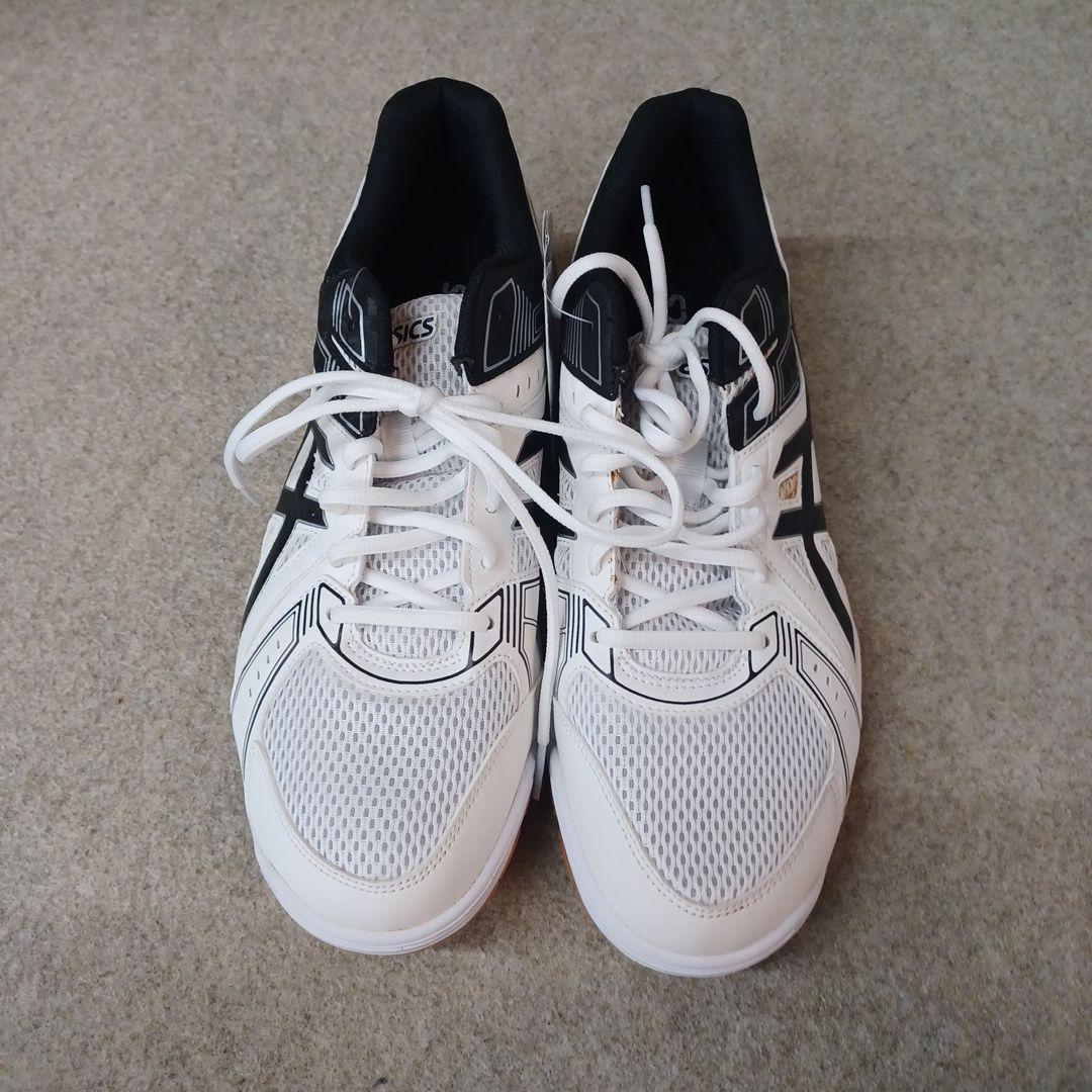 ASICS バレーボールシューズ ホワイト/ブラック 28cm