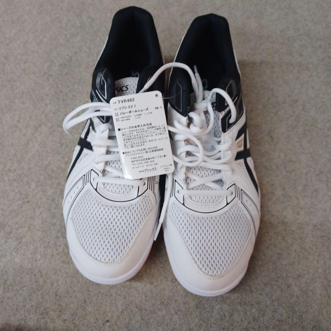 ASICS バレーボールシューズ ホワイト/ブラック 28cm