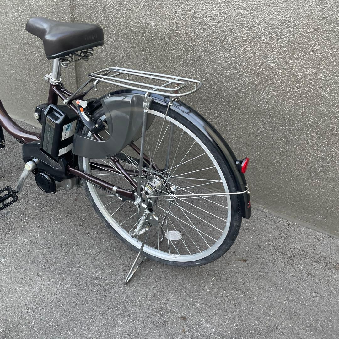 ヤマハ電動アシスト自転車26インチブラウン
