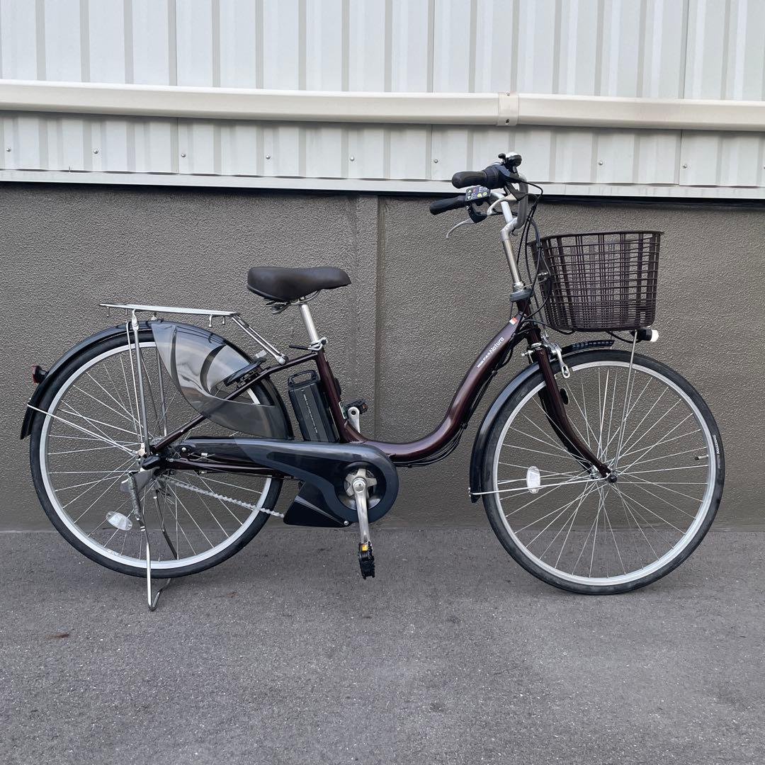 ヤマハ電動アシスト自転車26インチブラウン