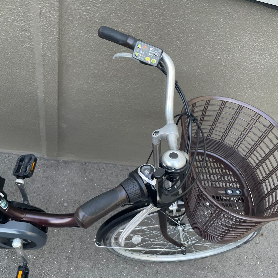 ヤマハ電動アシスト自転車26インチブラウン