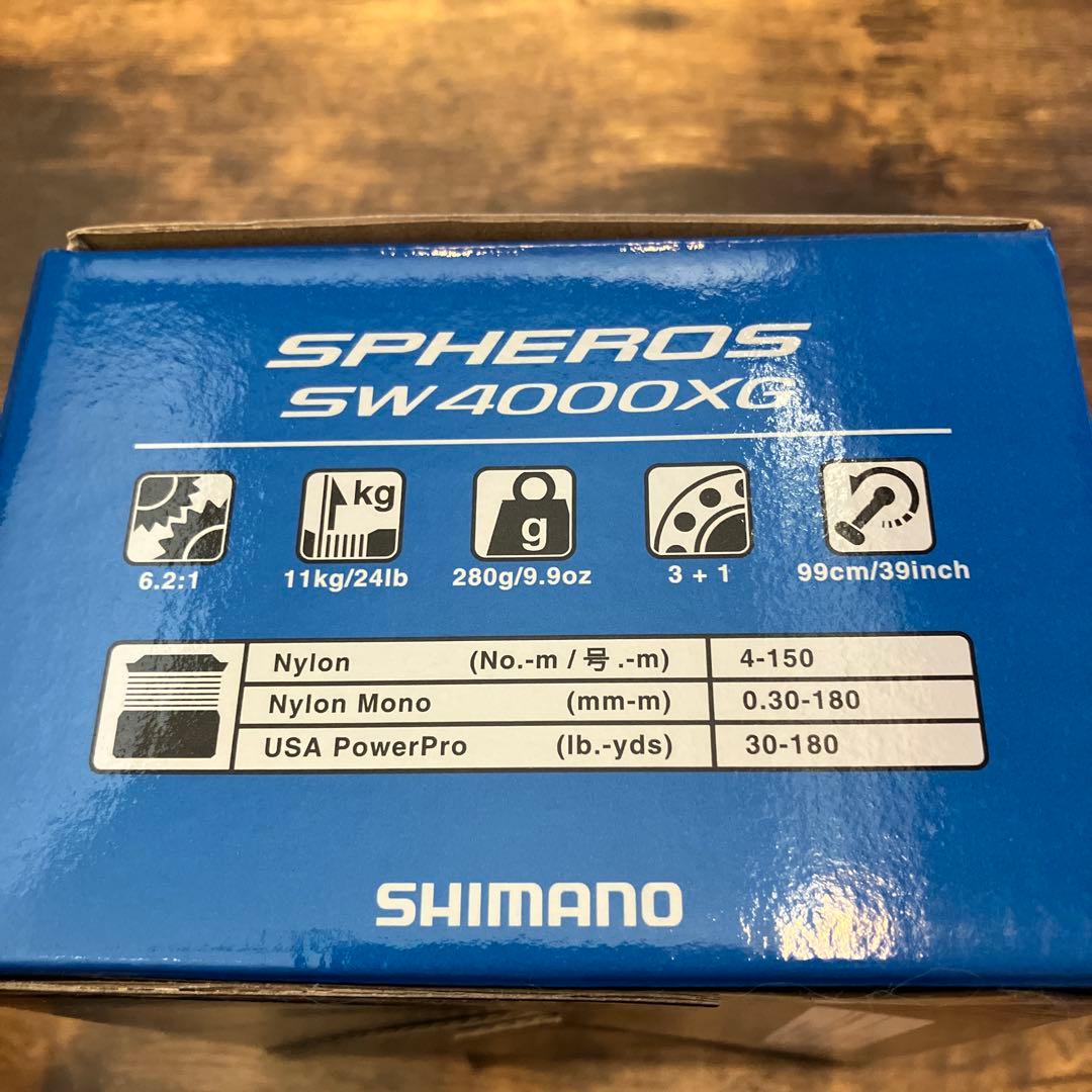 シマノ　SPHEROS SW4000XG リール