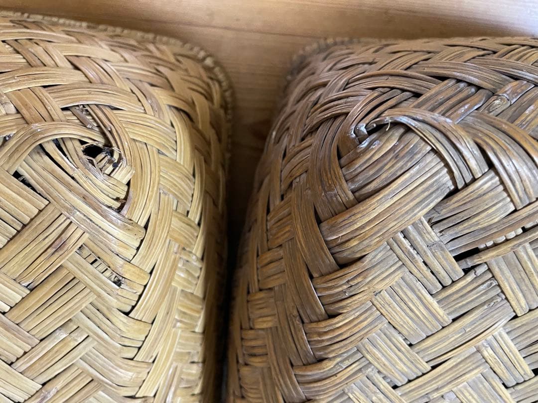 柳行李 こうり 行李 ビンテージ衣装入　エコメルカリ便の承認お願い致します