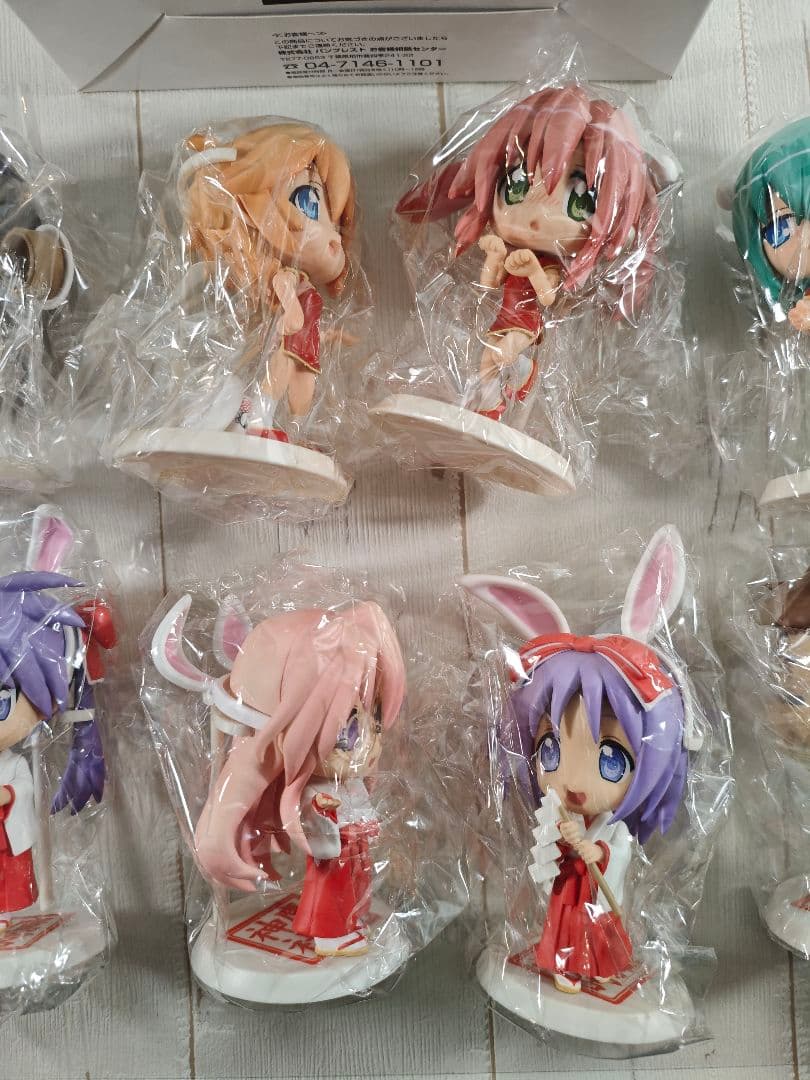 一番くじ きゅんキャラ らき☆すた マクロスF らっきー☆ぐらんぷり 14種