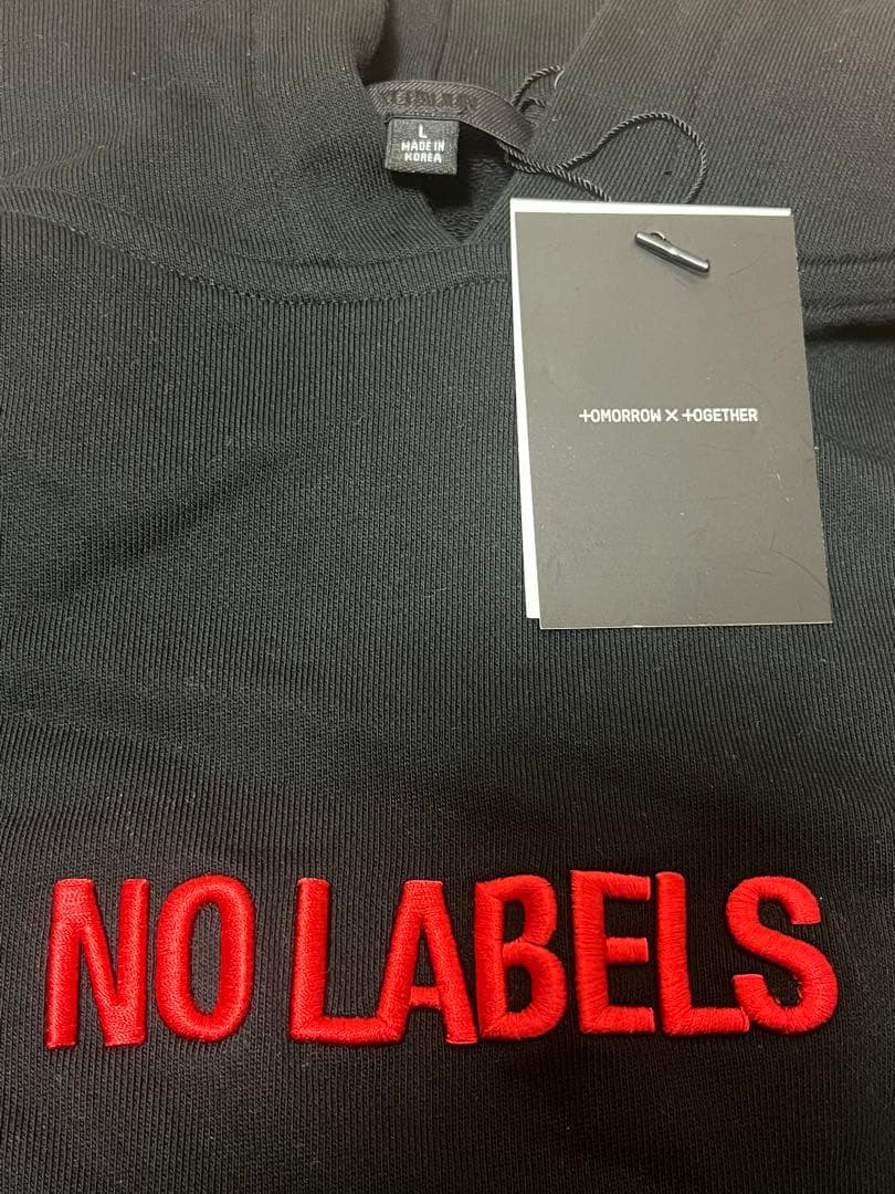 TXT ヨンジュン パーカー　NO LABELS