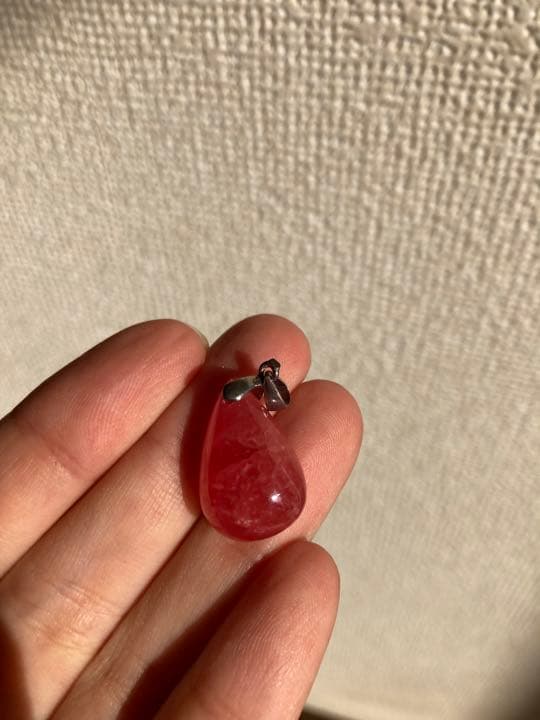 高品質！！しずく型インカローズペンダントトップ　※チェーンなし