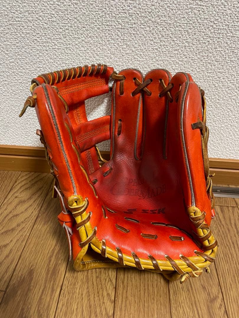 【最終値下げ】今江敏晃　支給　実使用グローブ　SSK マリーンズ