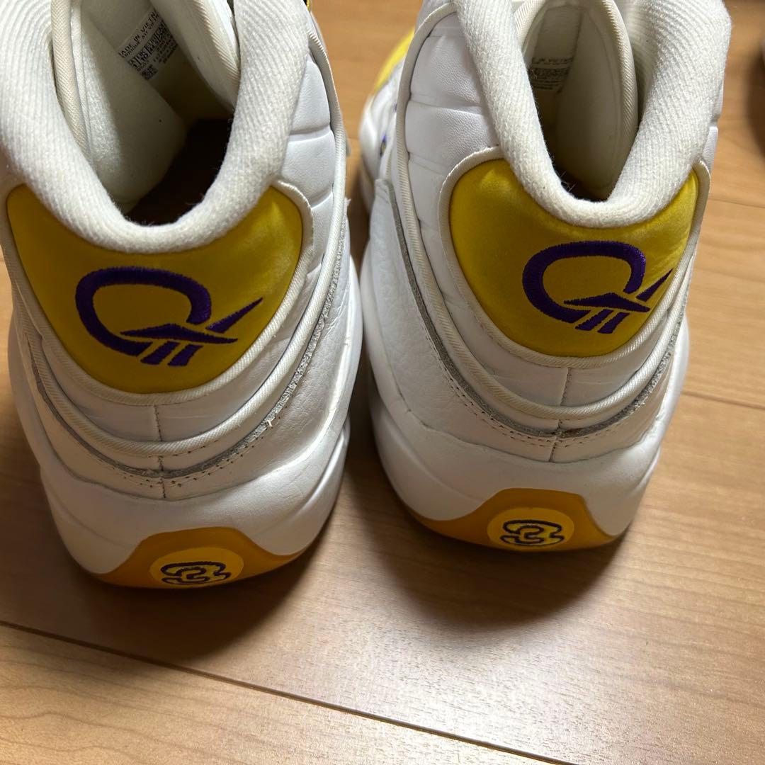 リーボックReebokクエスチョン29㎝レイカーズ