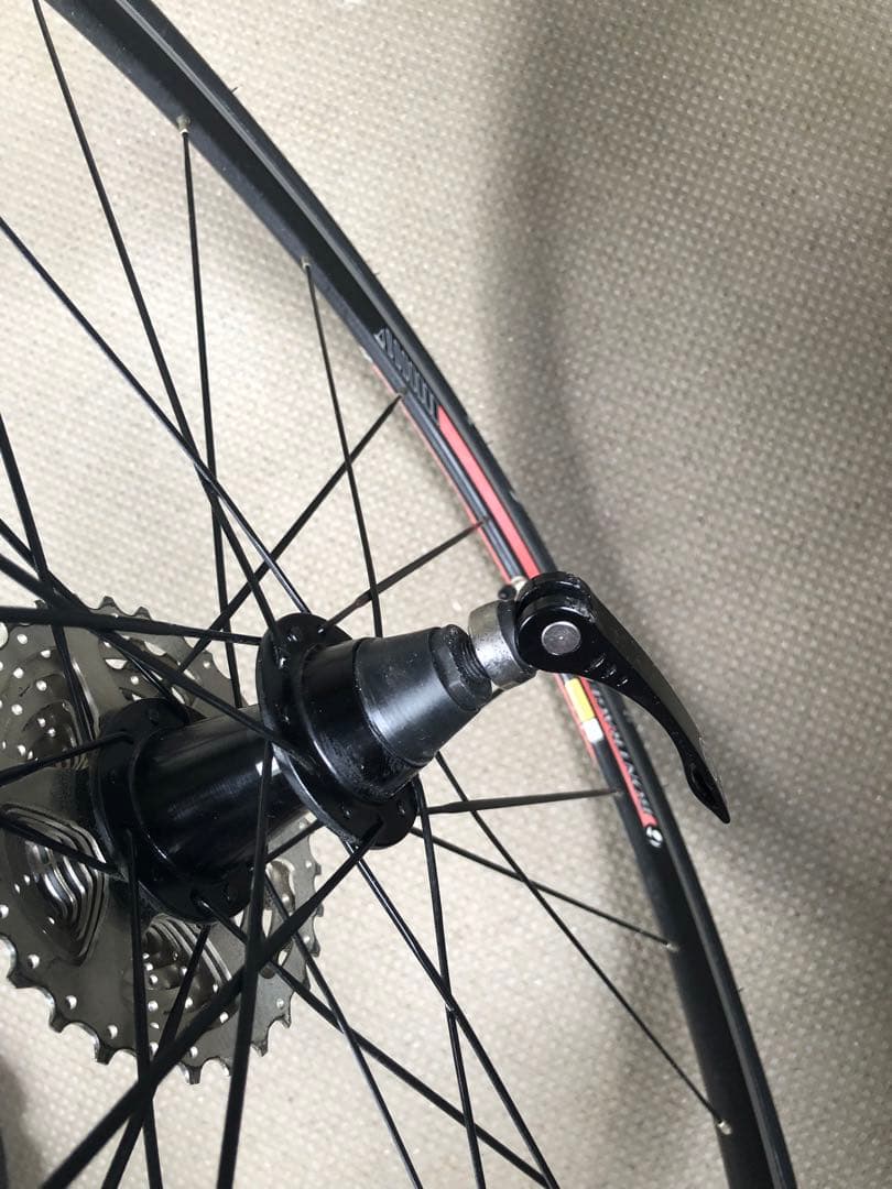 ボントレガーホイールDomane2.3純正　スプロケ　タイヤ　クイックリリース付