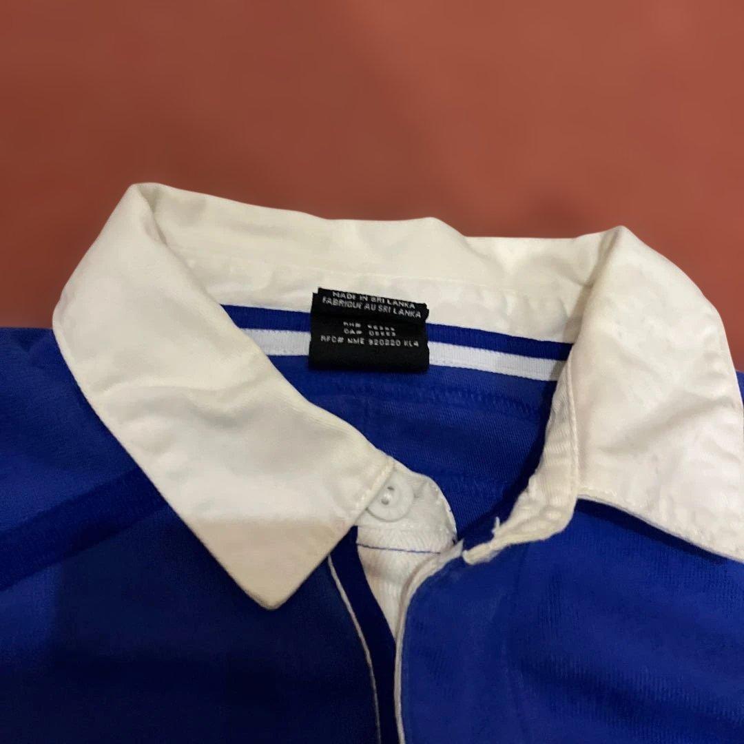 90's NIKE / ナイキ F.F.R. フランスラグビー連盟 ラガーシャツ