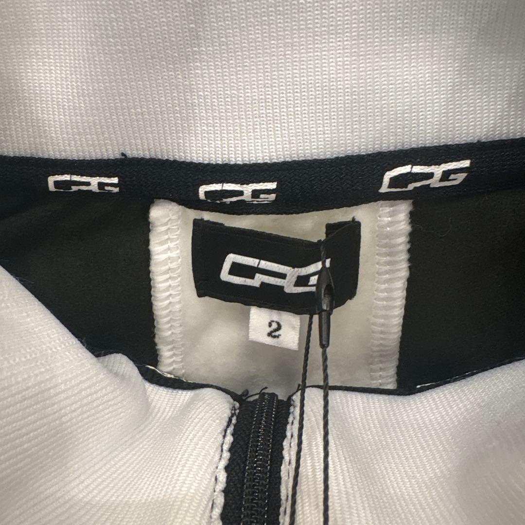CPG golfブラック ゴルフシャツ レディース サイズ2