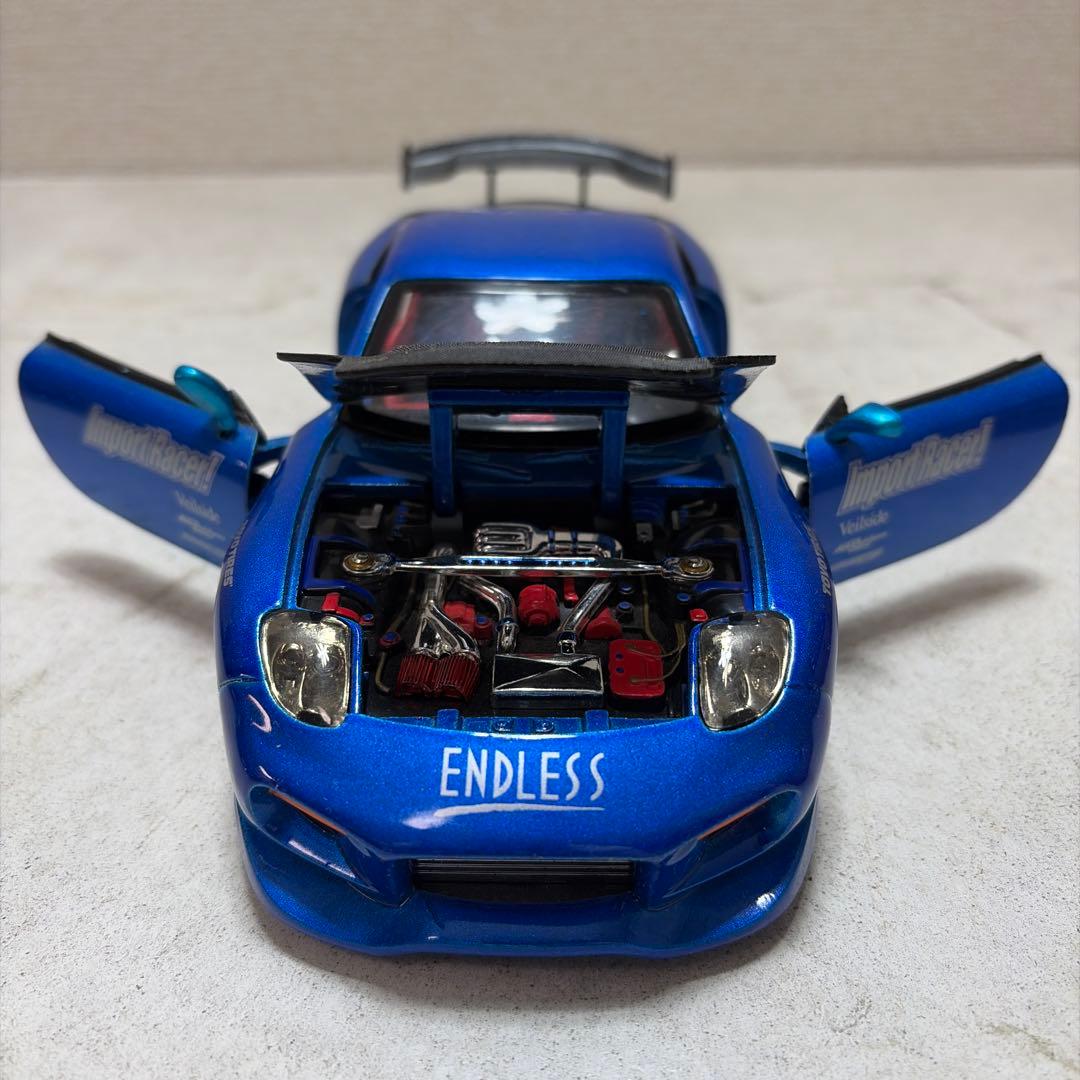 ミニカー Jada Toys MAZDA RX-7 Import Racer! 1/24