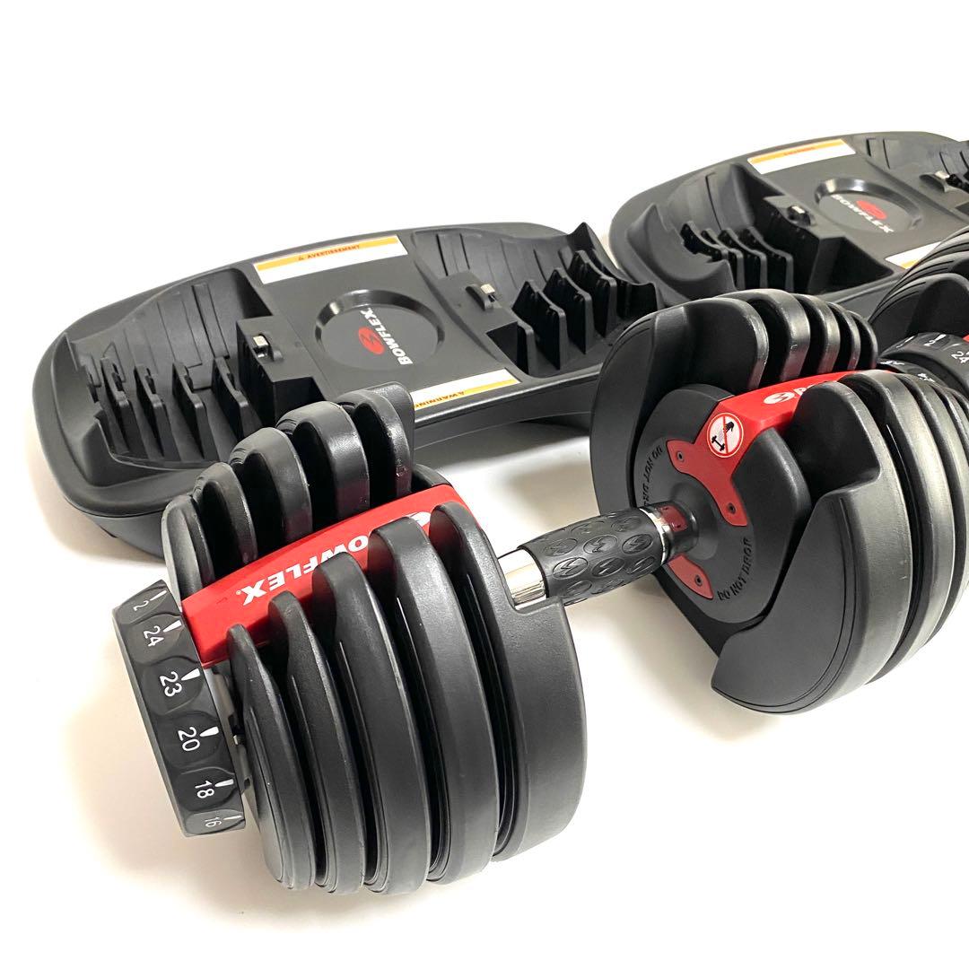 Bowflex ボウフレックス 可変式ダンベル 24kg 2個セット ②