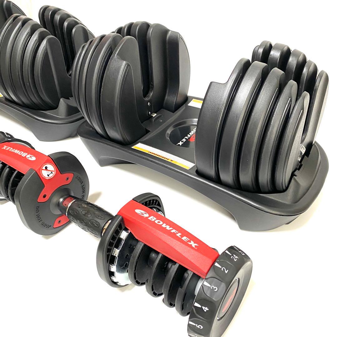 Bowflex ボウフレックス 可変式ダンベル 24kg 2個セット ②