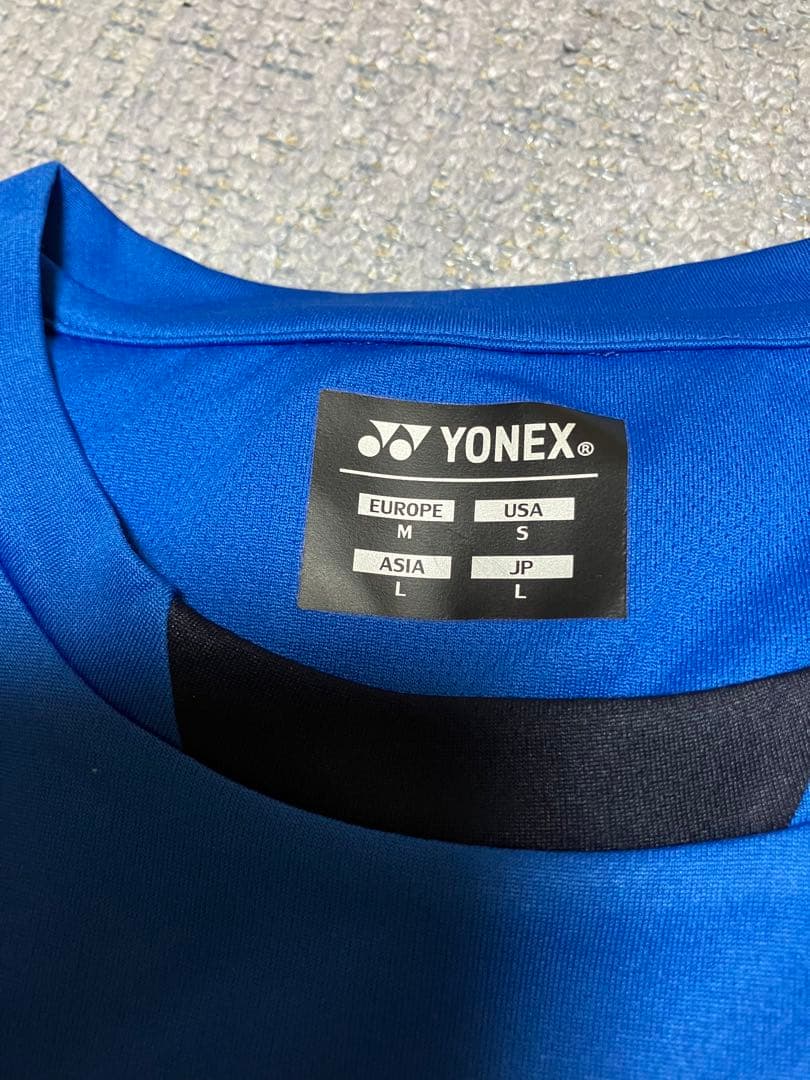YONEX Tシャツ 2枚セット10603 赤 青 Lサイズ
