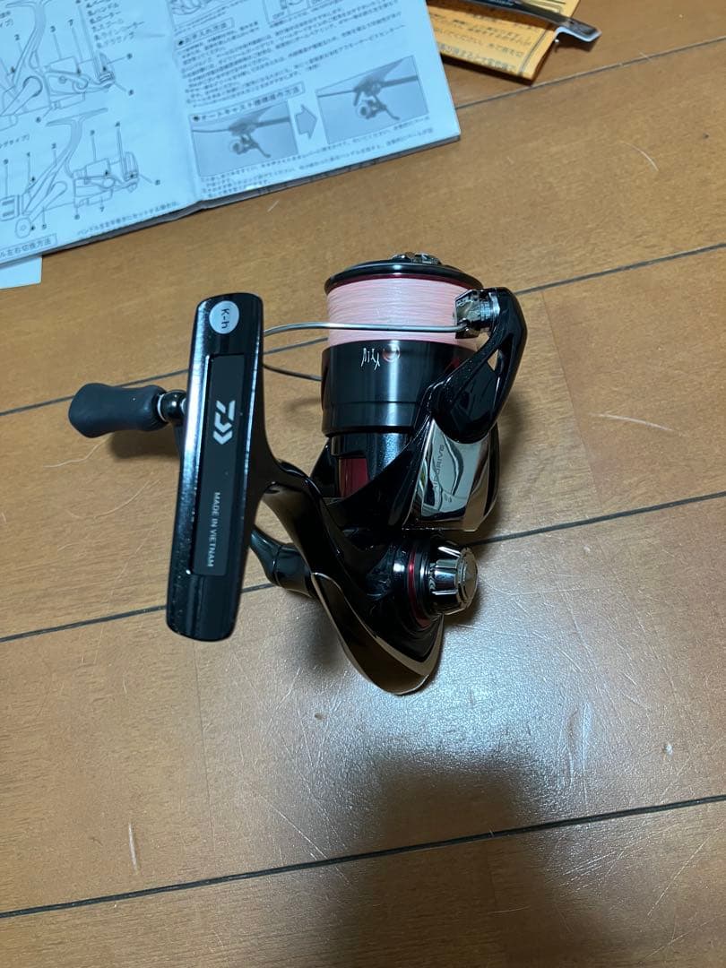 Daiwa 24月下美人 X LT2000S リール 月下美人PE0.4号付
