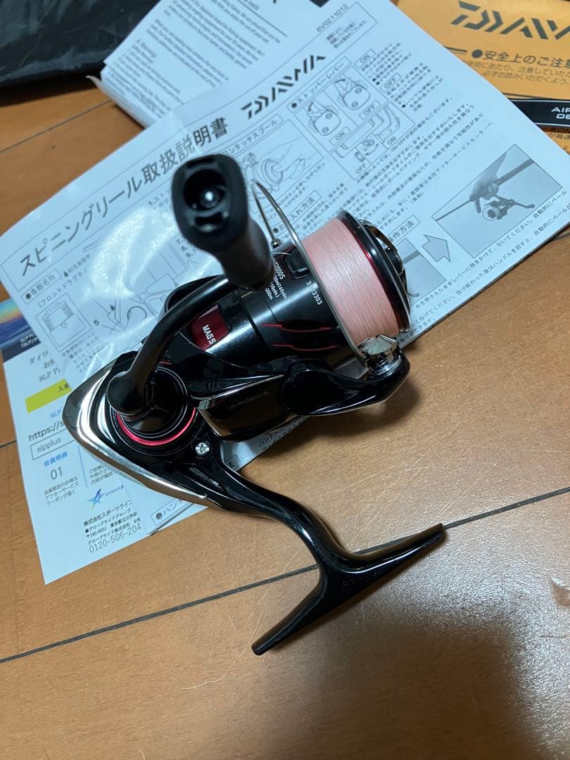 Daiwa 24月下美人 X LT2000S リール 月下美人PE0.4号付