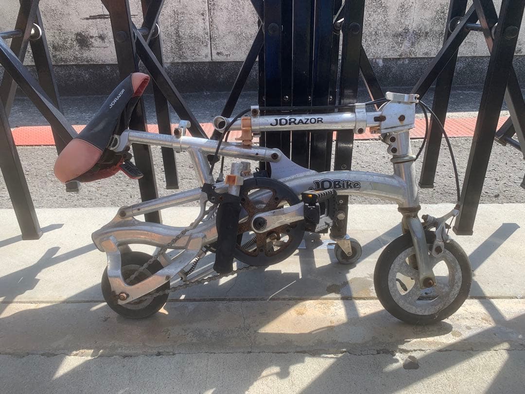 JO Bike 折りたたみ自転車 シルバー