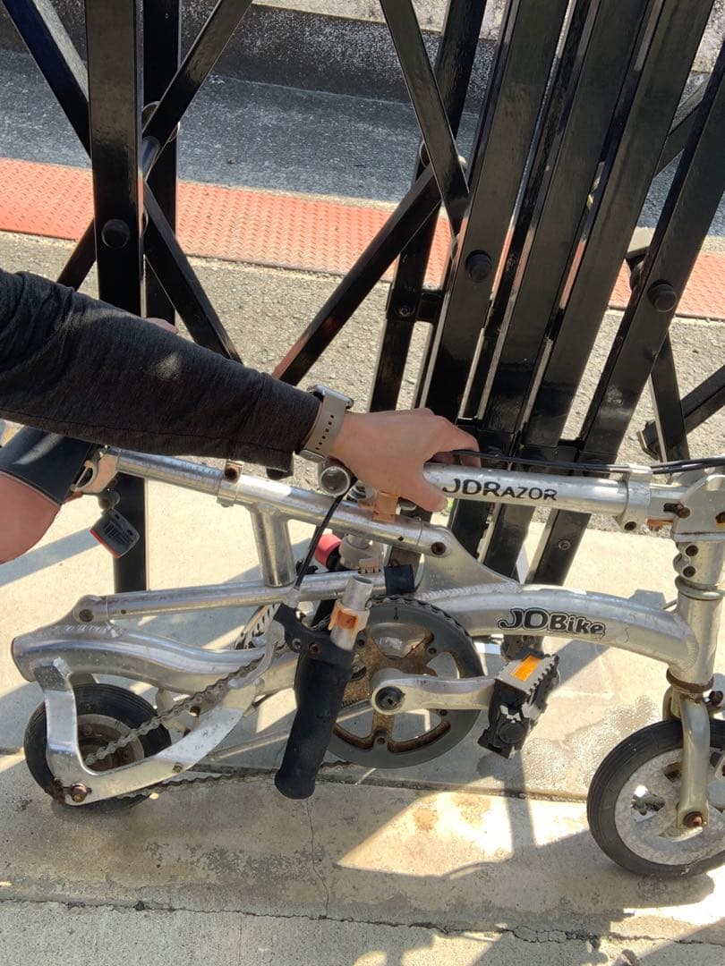 JO Bike 折りたたみ自転車 シルバー