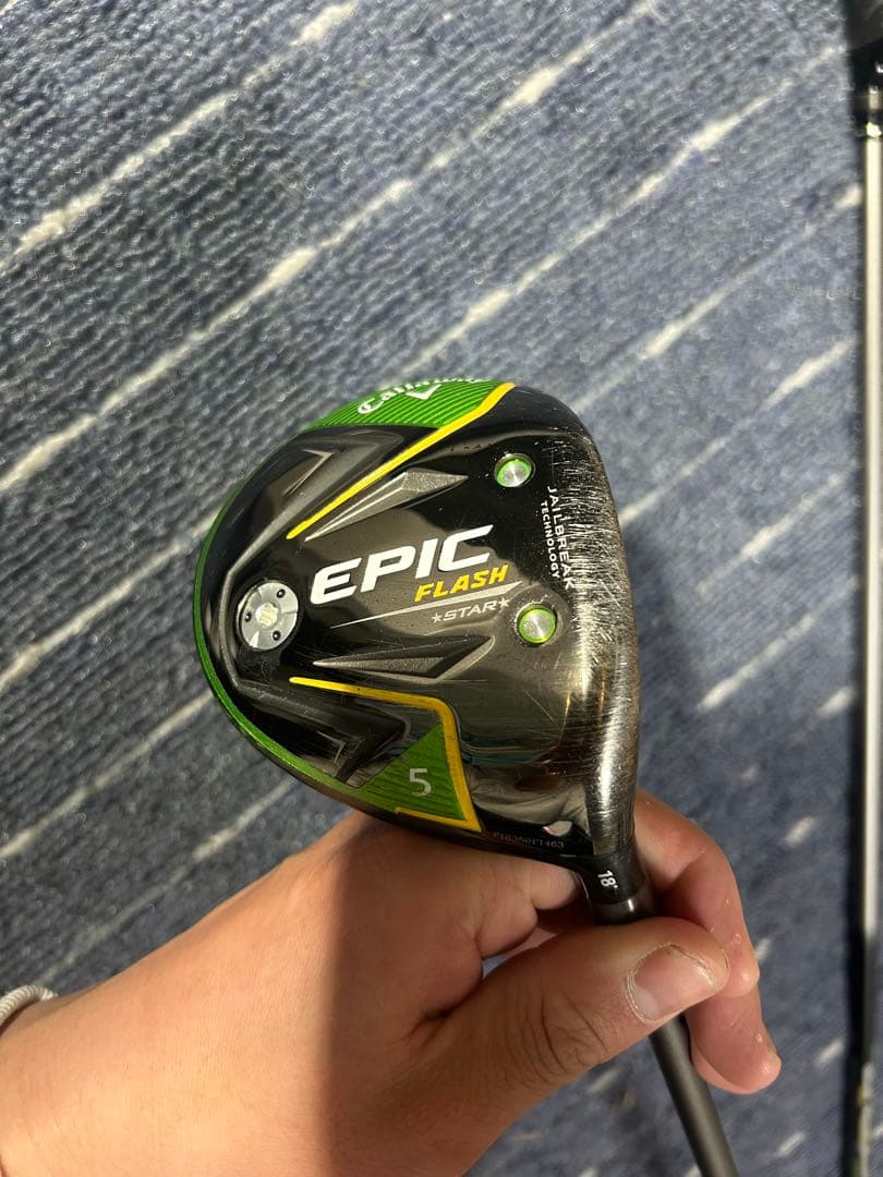Callaway EPIC FLASH STARドライバー5w 5u 三本セット