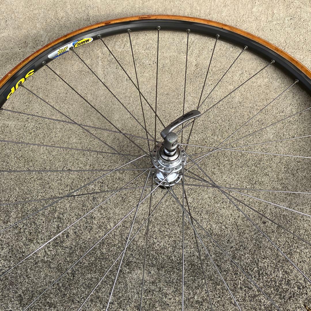 マビック➕アルテグラ➕バデットスポーク　チューブラーホイール中古