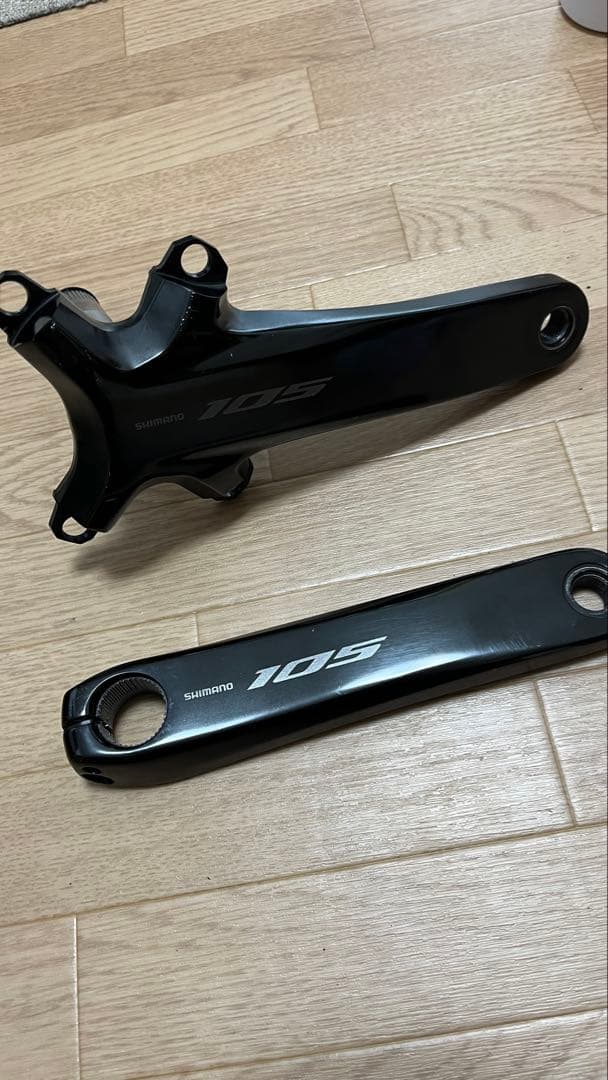 Shimano 105 クランクセット 165mm ブラック